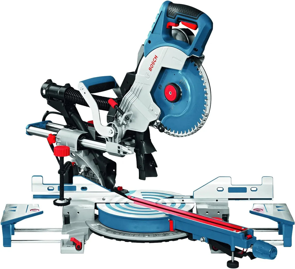 Bosch Professional Bosch profissional serra de cobra radial GCM 8 SDE, 1600 W, Ø216 mm, inclui lâmina e cobra conjunta