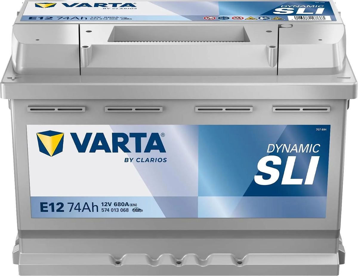 Varta bateria carro E12 12 V 74Ah 680A Blue Dynamic