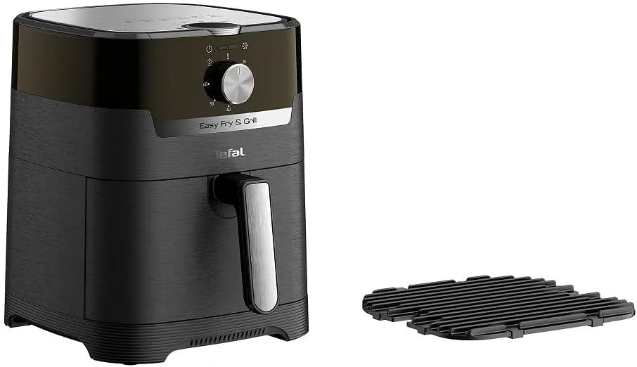 Tefal EY5018 2-em-1 Frita e Grill, capacidade 4.2 L, temperatura ajustável, temporizador, preto