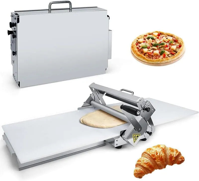 WEIMILOR Máquina de enrolar ajustável para massas, ideal para pizza e croissants, modelo compacto Type400