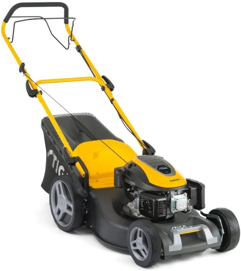 Cortador de relva giratório Stiga Combi 53 S, Motor 166 cm3, Corte 51 cm, 3 em-1 com 60 L Bac