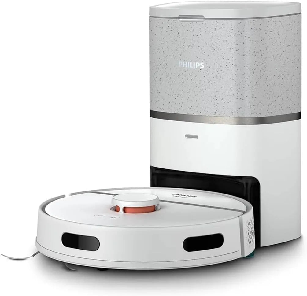 Philips Homerun 3000 Aqua - aspirador robô 4000 Pa, 200 min de Autonomia, Navegação a Laser, Estação Automática