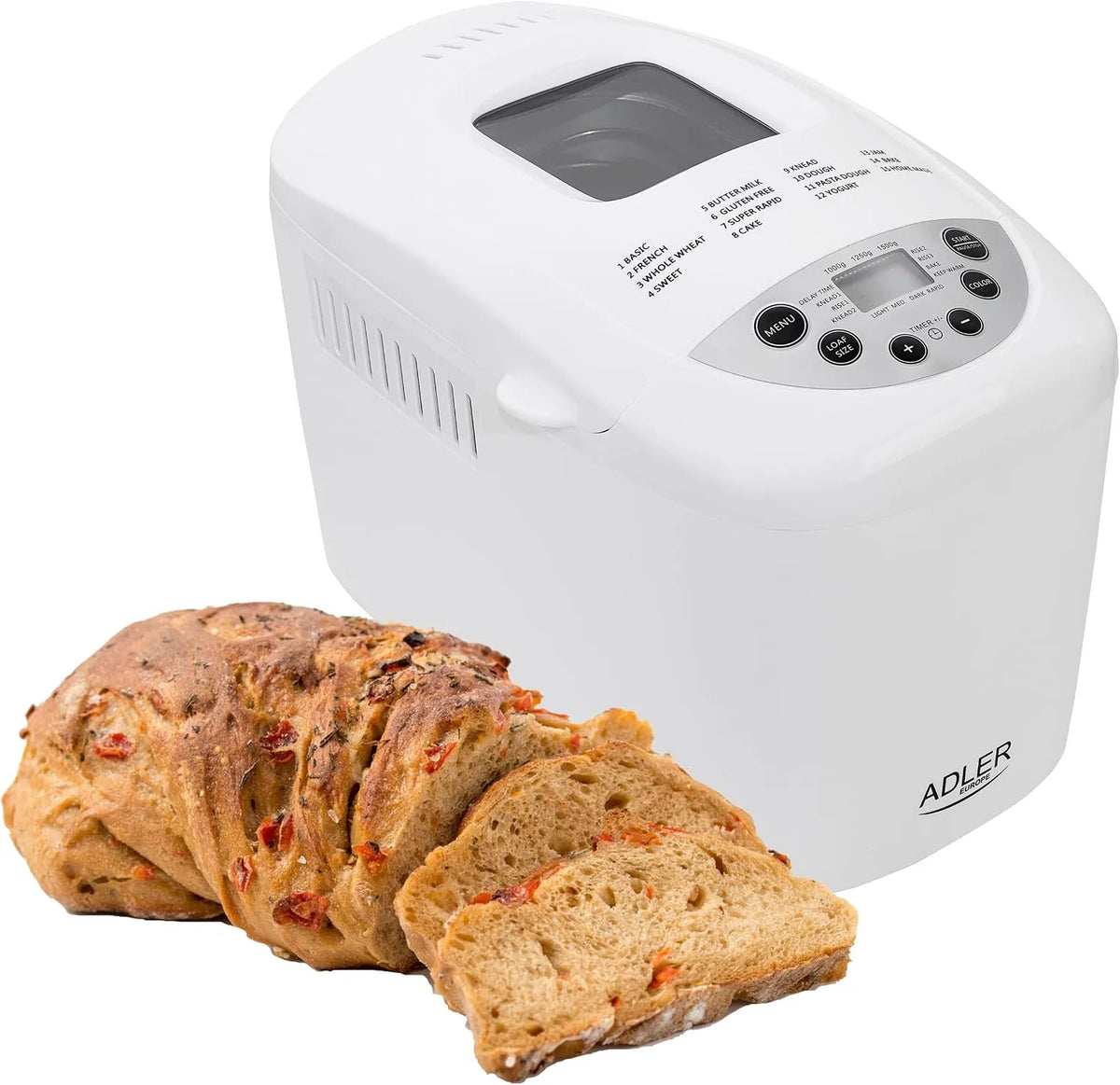 ADLER EUROPE Máquina de pão multifunções Adler programável, 680 W