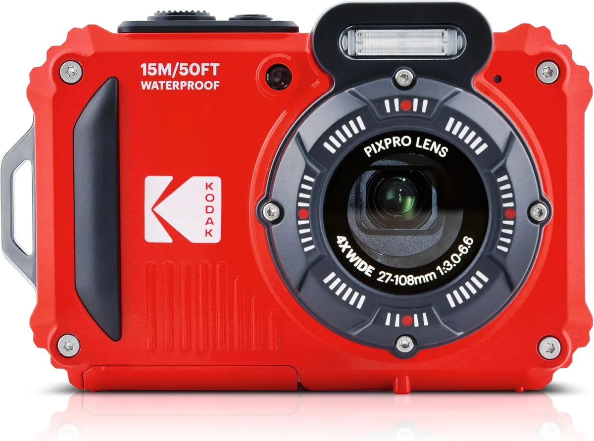 KODAK Pixpro WPZ2 Camera, 15m, 16MP, vídeo 720p, ecrã de 2,7' + 2 baterias + cartão SD