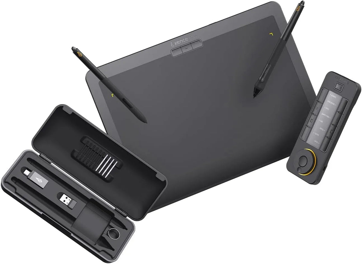 Meio de Tablet Gráfico Profissional XENCELABS com Stylings sem Bateria e Chaves Rápidas