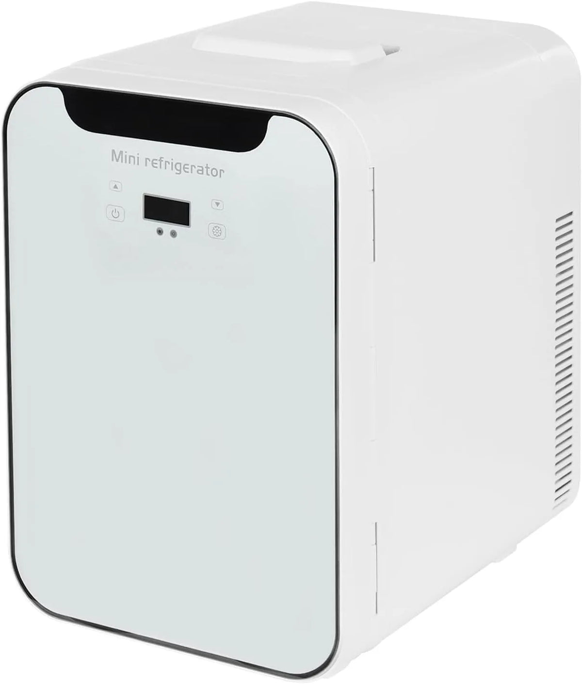 Wulimasun Mini Frigorífico portátil 20 L com ecrã LED e temperatura ajustável, 220 V para carro e casa