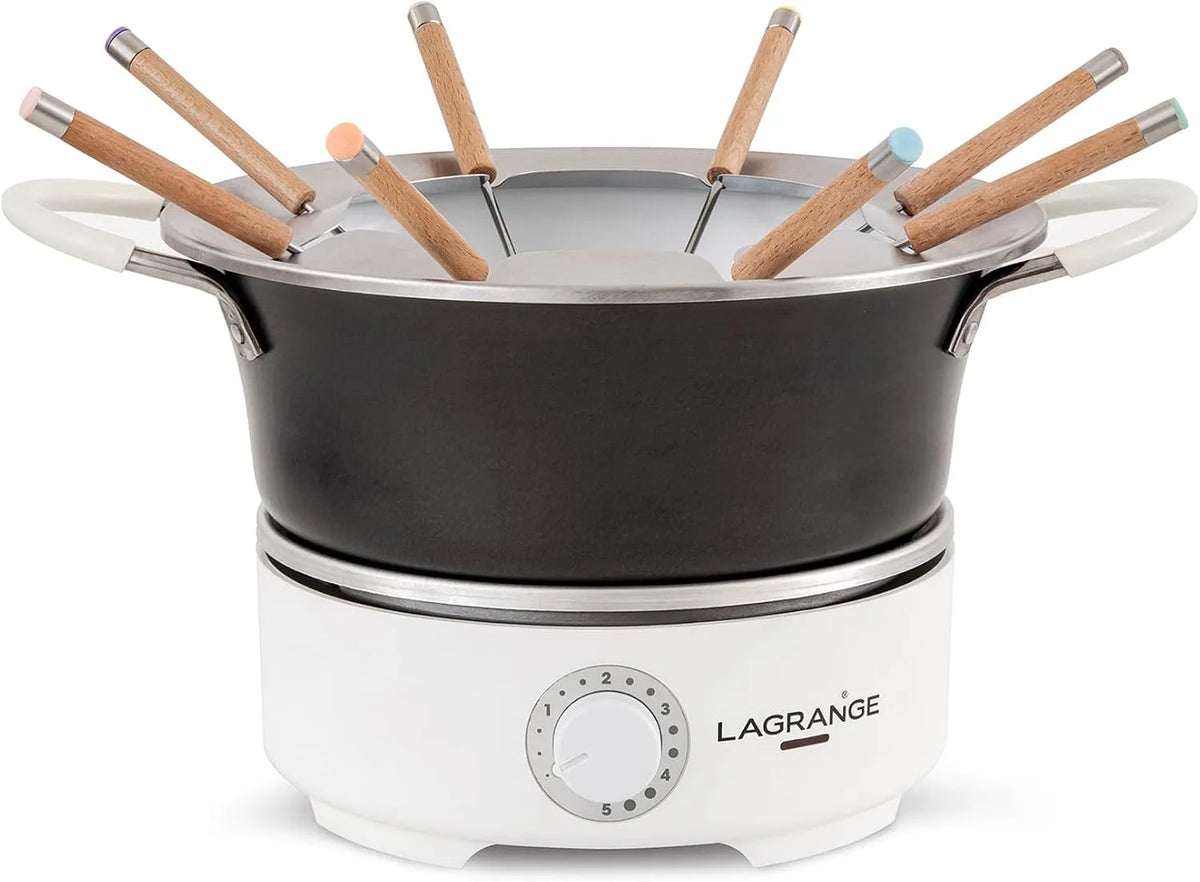 LAGRANGE LAGRANG - Dispositivo Fondue Prestige, Todas as luzes compatíveis, 8 pessoas, 900 W