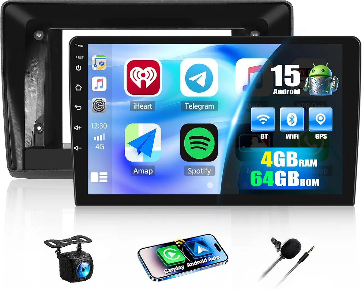 Autoradio Android CAMECHO 10 polegadas com Carplay para Renault Trafic, Opel Vivaro, Nissan Primate