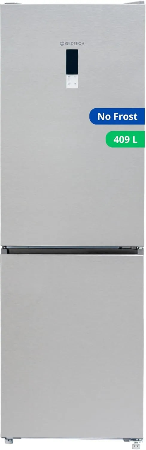 GEDTECH 409 L Sem Frost Frigorífico combinado - Aço inoxidável moderno