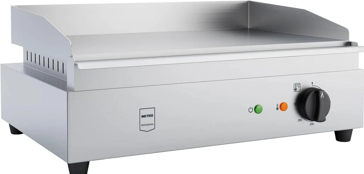METRO Professional Aço inoxidável profissional elétrico Grill 55 cm com anti-aquecimento de segurança