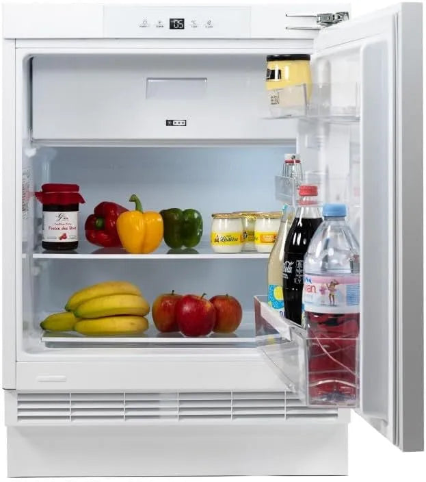 121 L de frigorífico integrada com congelador encastrado e ecrã LED - Classe E - BELDEKO