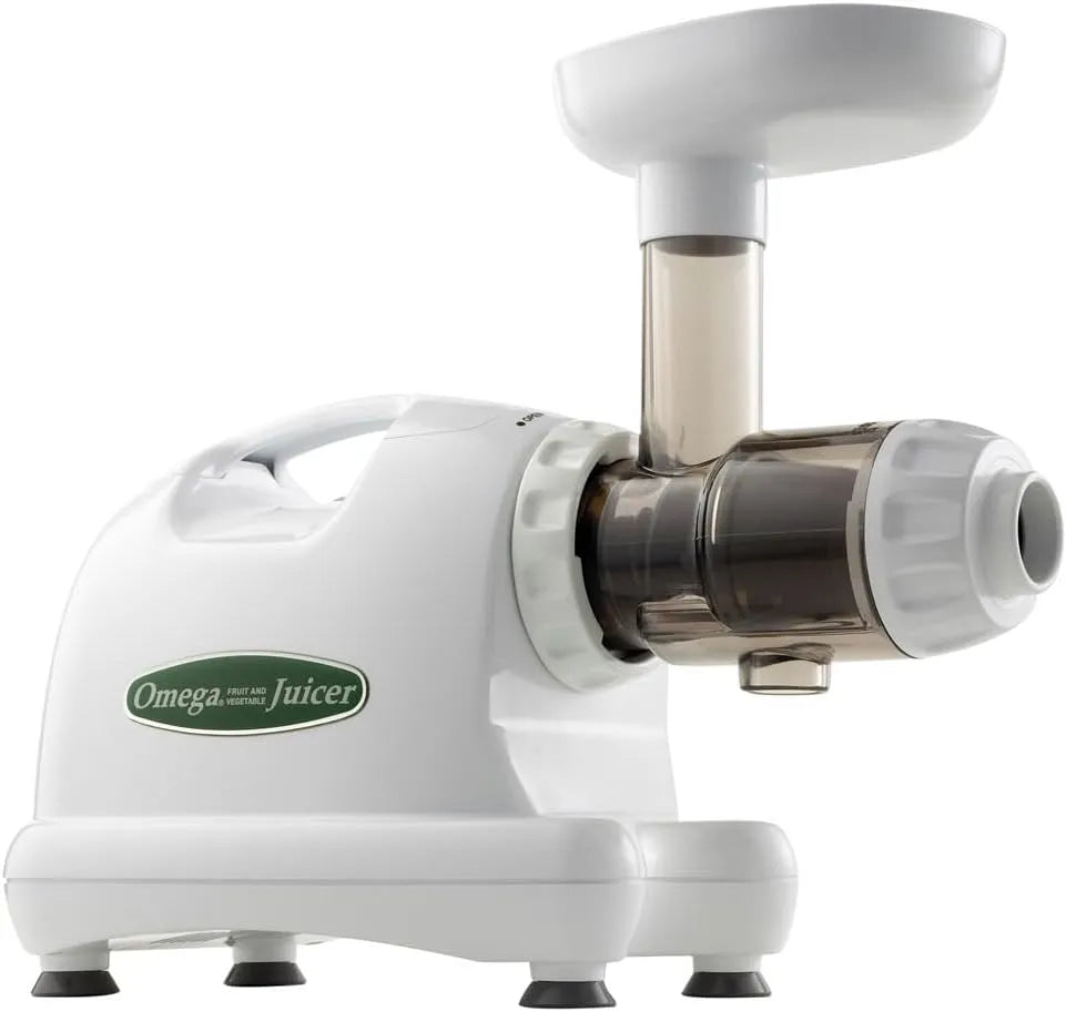 Omega 8224 Extractor de Jus Branco com Tecnologia de Mastigação