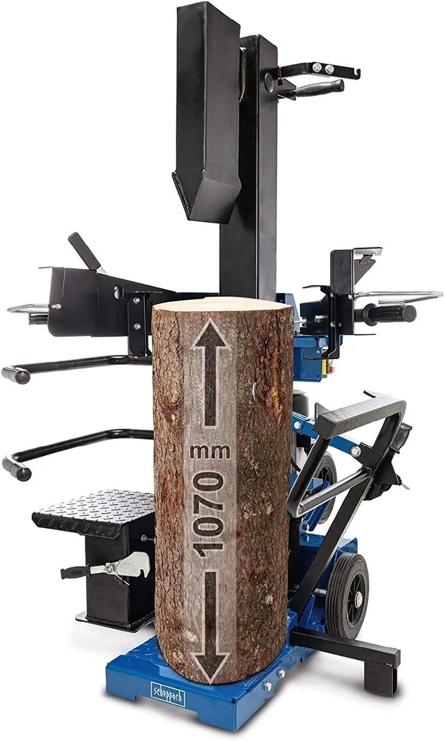 Scheppach Esquema vertical 15T, 3500 W, comprimento 1070 mm, potência 15T