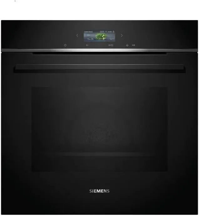 SIEMENS Multifunção 71 L 60 cm Multifunção Pirólise/Forno de Hidrólise Preto Multifunção - Modelo HB774 G2B1