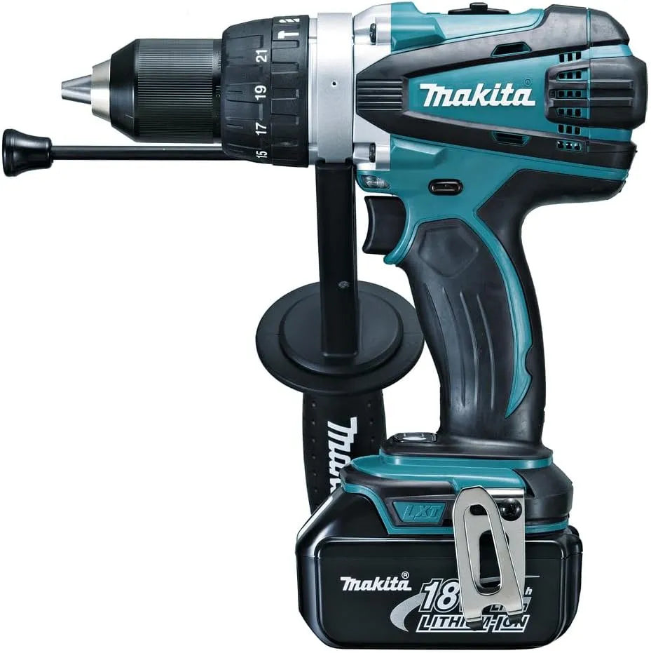 Percussão sem fios LXT de 18 V com 2 baterias 5,0 Ah e caixa MAKPAC - Makita