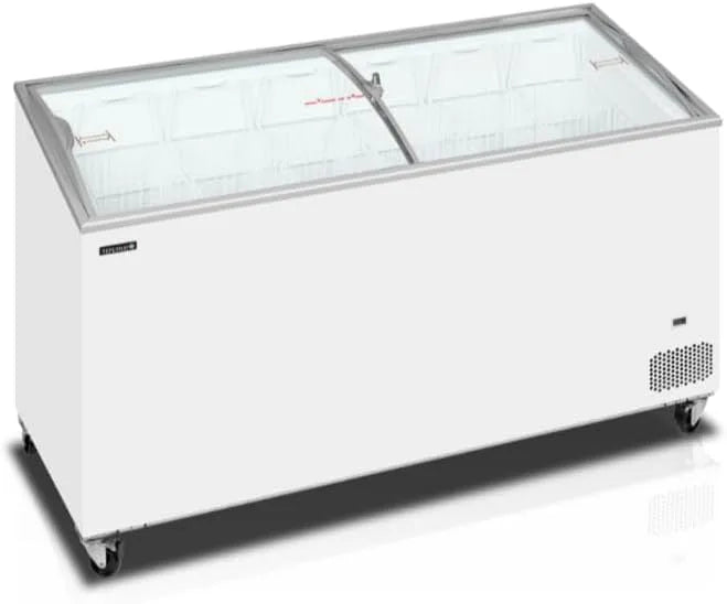 Congelador para gelado com coberturas de Vitre deslizante - 481 L - Tefcold