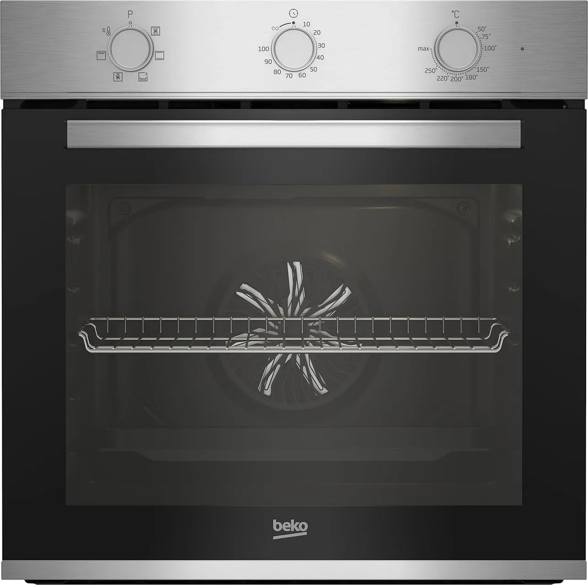 Beko BBIE12100XD de aço inoxidável multifunções