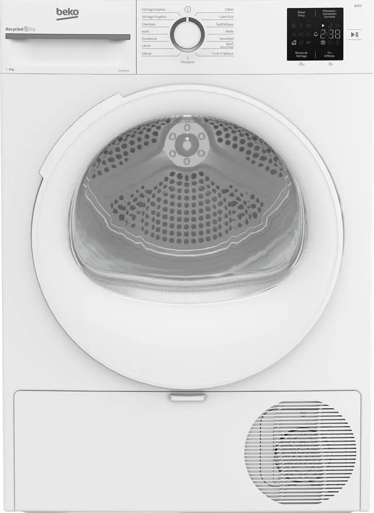 Secador de bomba de calor Beko com capacidade de 8 kg, classe A++