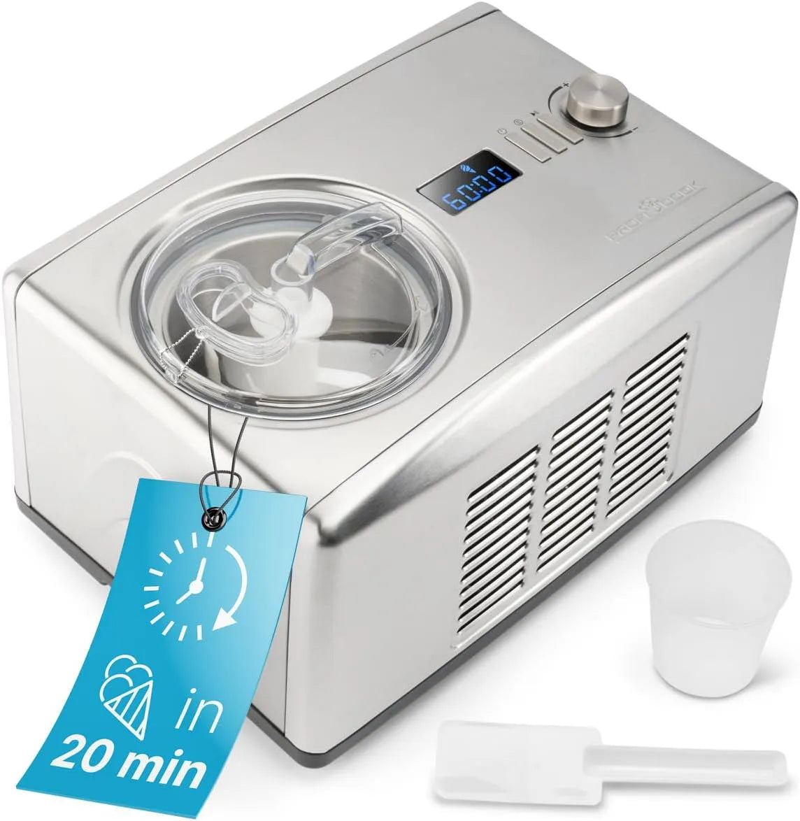 Profi Cook Proficook PC-ICM 1091 N Sorbet com função de arrefecimento