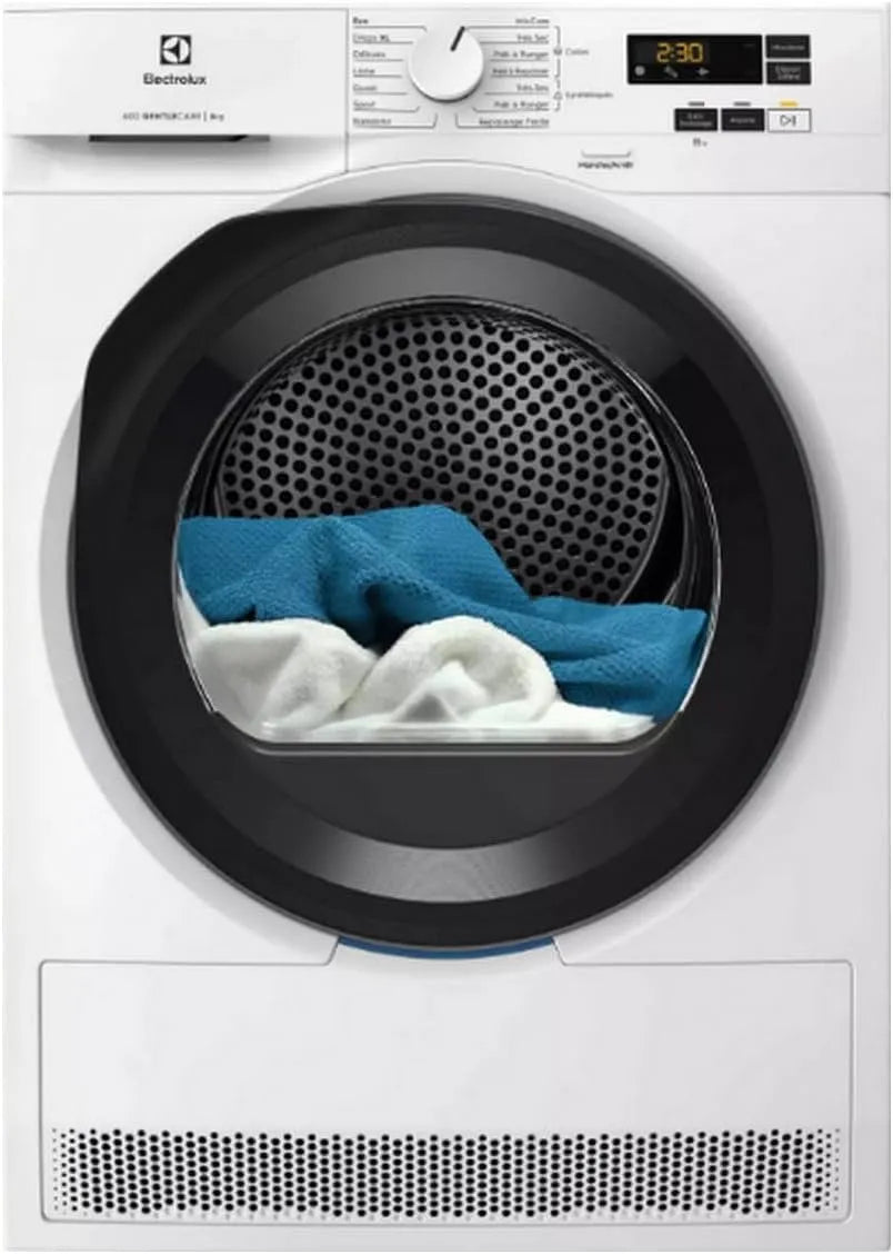 Secador de condensação de 8 kg de Electrolux com bomba de calor