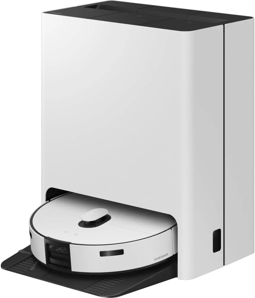 Aspirador de pó Samsung Jet Bot AI com estação de limpeza, reconhecimento de objetos AI, Wi-Fi, 1200 W, 180 Min de Autonomia, Satin Greige