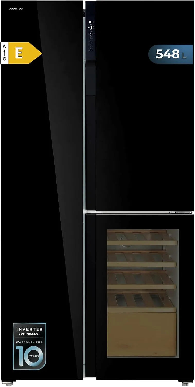 Cecotec 3 portas Frigorífico 548 L Classe de inversor E No Frost