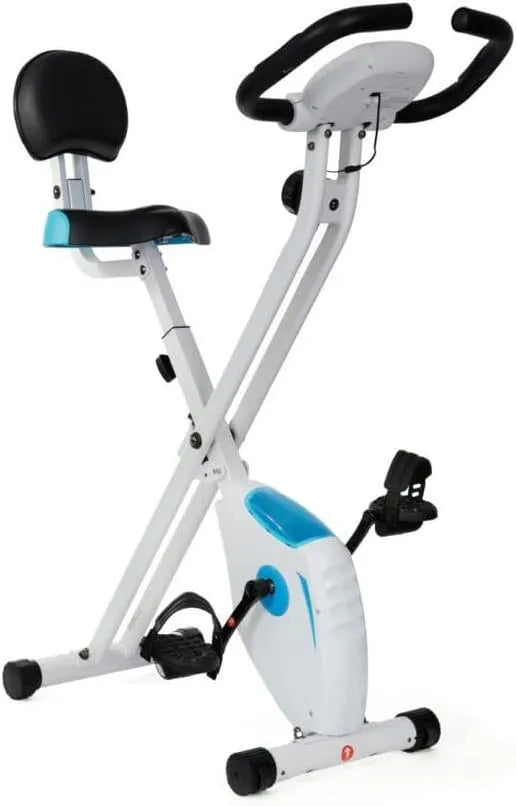O'Fitness bicicleta estática flexível com sensor multifunções e roda magnética
