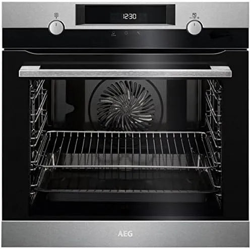 AEG 72 L aço inoxidável preto A+