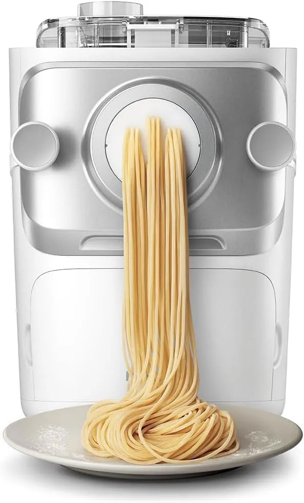 Philips máquina de pasta automática Série 7000 - ProExtrude, 6 Formas, Fácil de limpar, Até 8 Porções, Branco