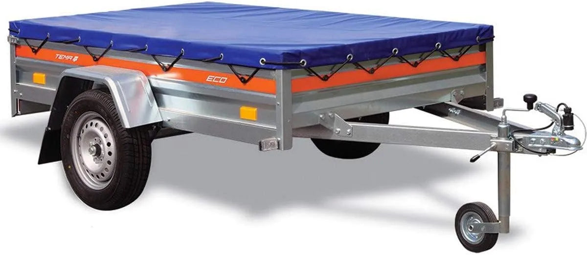 Tema Trailer Single Essieu 236x125 cm Comutador com Folha