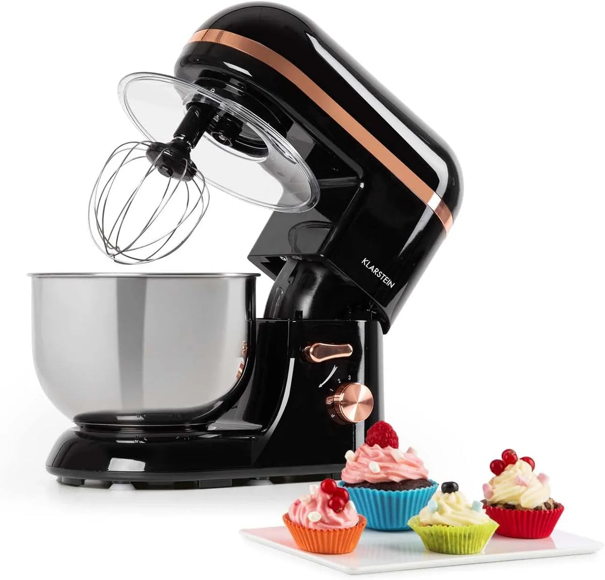 Máquina de doces 1800 W com tigela 5 L e 6 velocidades - KLARSTEIN