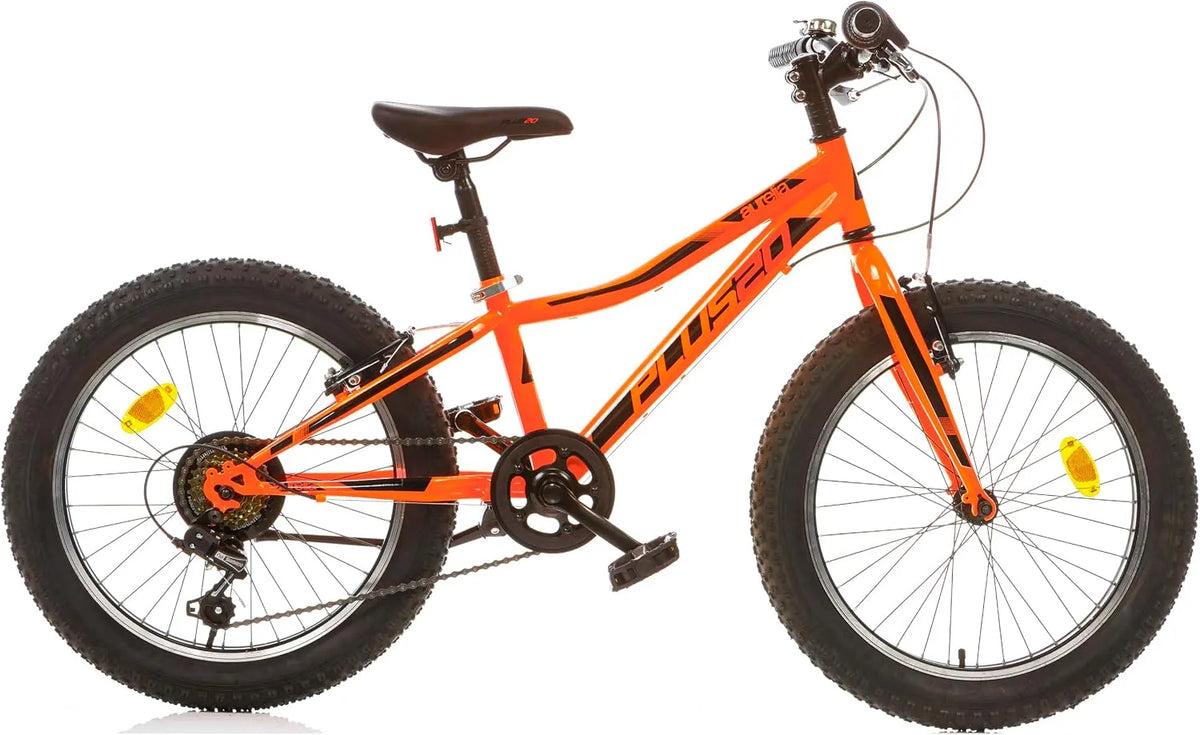Cicli Puzone Aurelia 420 UP, laranja fluo 20 polegadas criança todo-o-terreno bicicleta