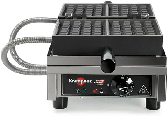 Krampouz Gaufrier elétrico 220 V para Gaufres de Bruxelles 4x6