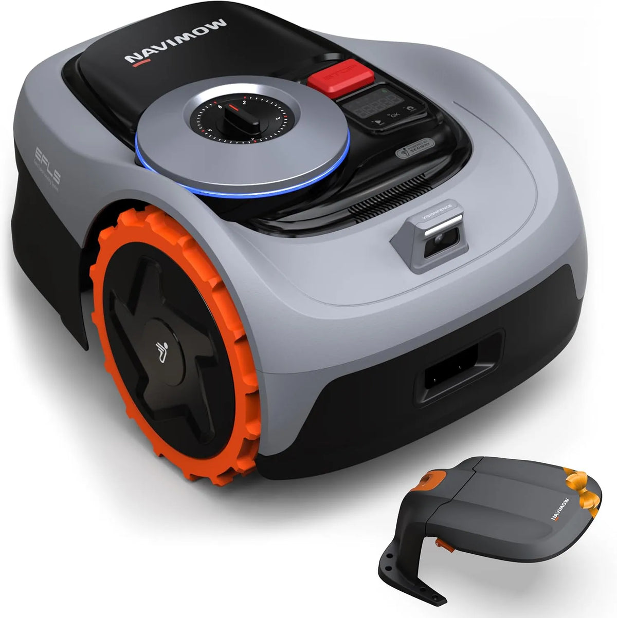 Segway NAVIMOW i105E cortador de grama com garagem, 600 m² máx, navegação sem fios avançada
