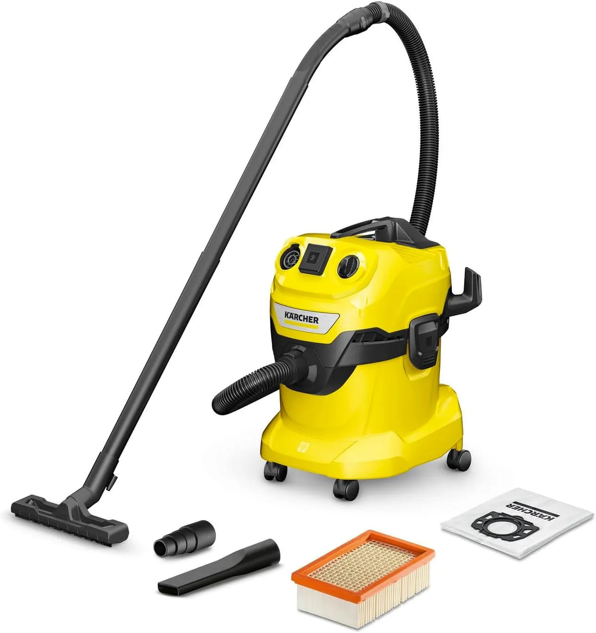 Karcher Aspirador de pó e água Kärcher WD 4 - 20 L, 1000 W, multifunções