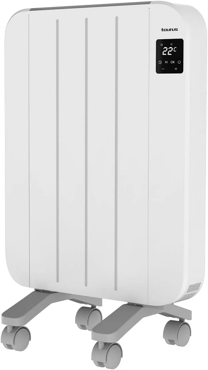 TAURUS Radiador elétrico Mural/Pied 1000 W com termostato e programação