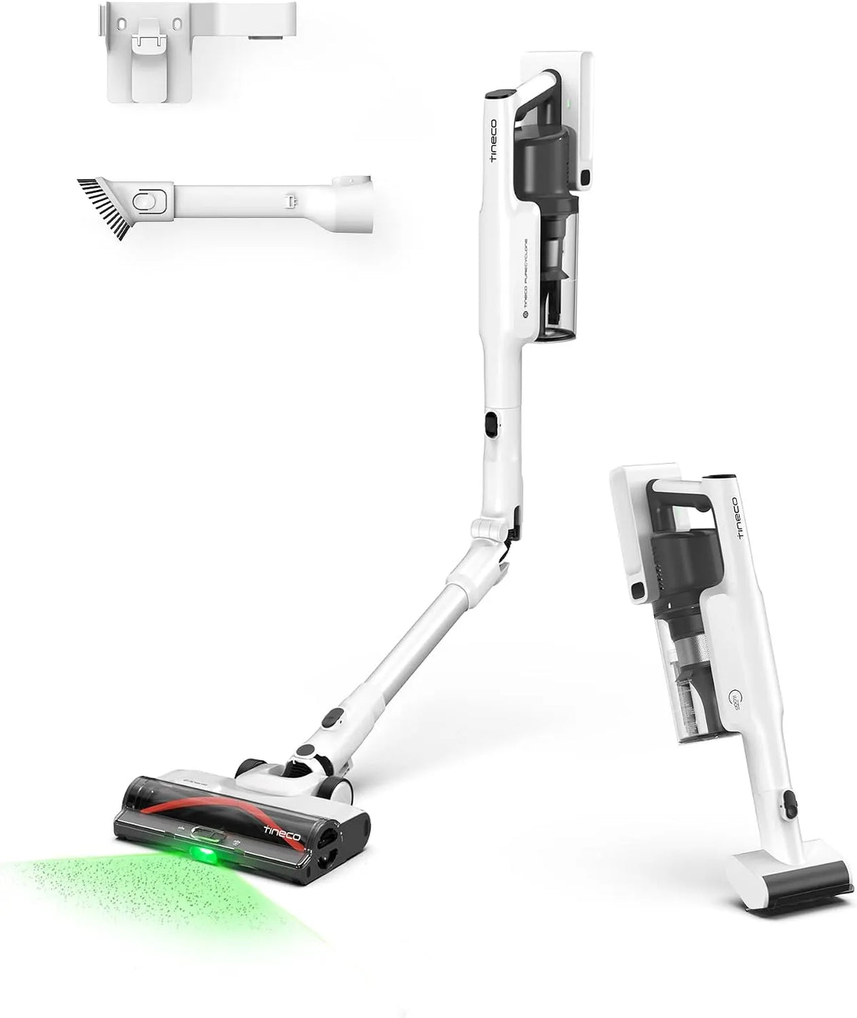 Tineco Pure One A50S Plus, 185 W, 70 Min, 1 L tanque, escova 3DSense, tecnologia Dura-Cyclon