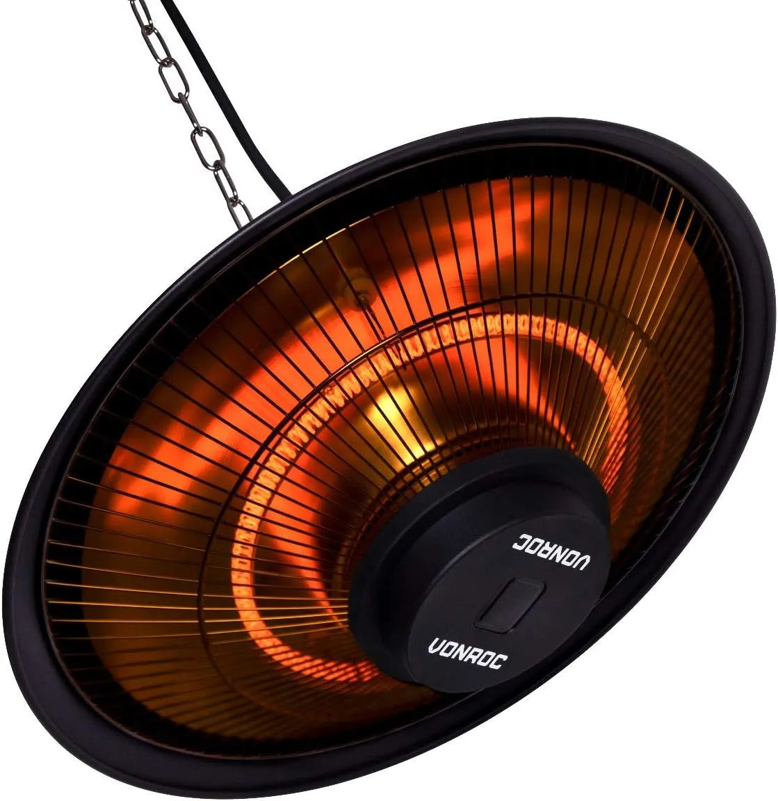 VONROC VONC Terrace Heating Suspended 1500 W IP44 - Com garantia e segurança com comando à distância